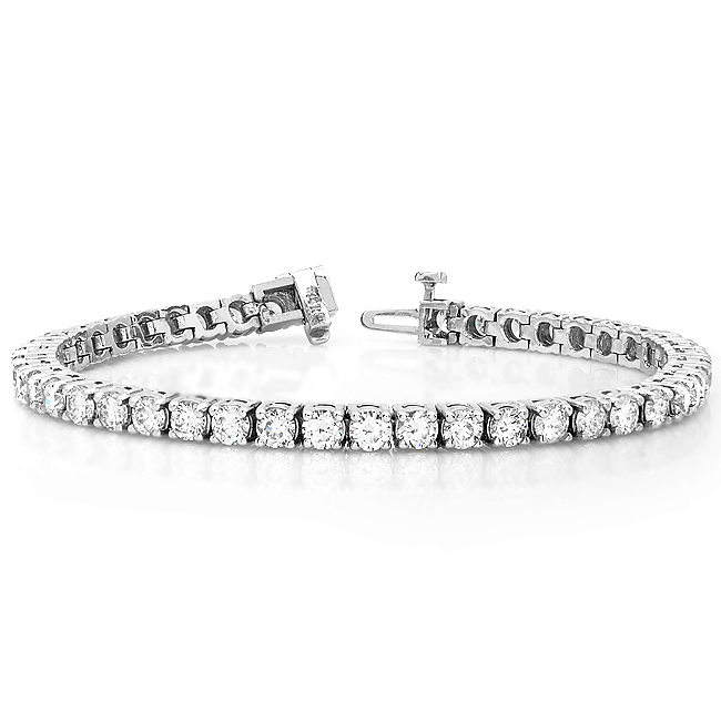lab diamond tennis bracelet