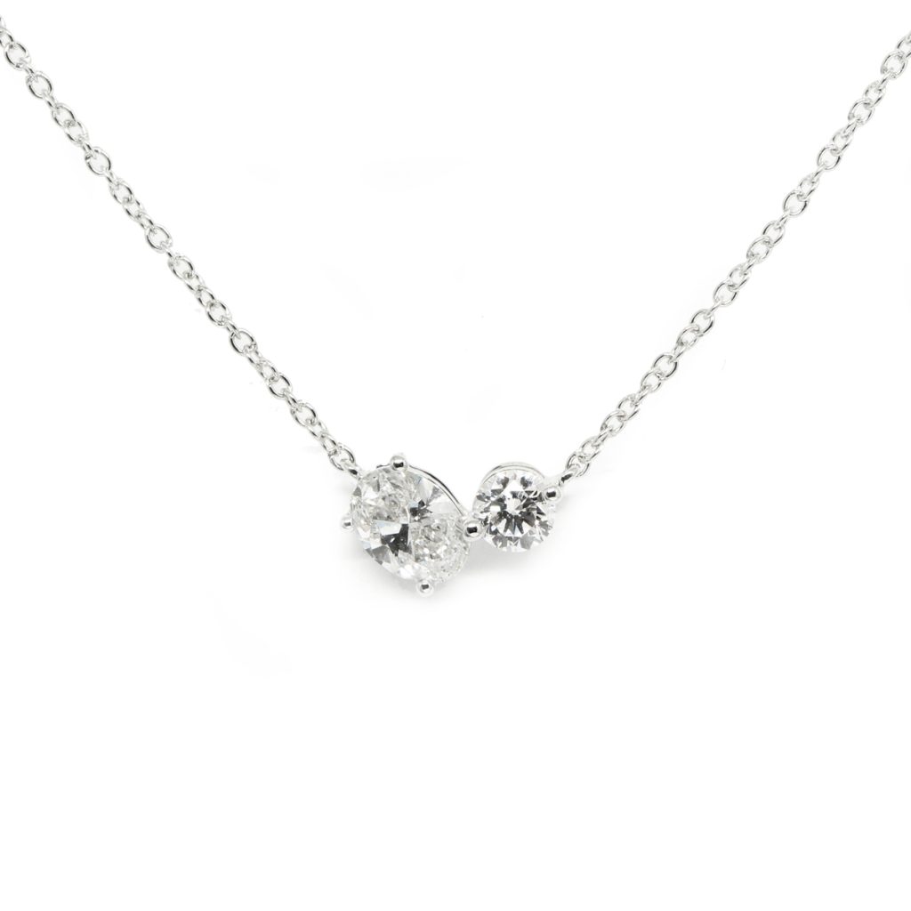 アクセサリー TOGA l stone necklace set 2 SN101725 - AD Stone 2 Layer Necklace Set Earring – Zilmor